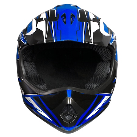 Helmet, Gx3 Youth Mx-Blue-Yl